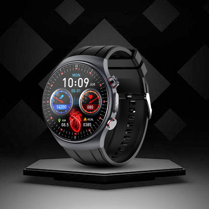 Fitaos Pro 10 High-End Flagship Smartwatch EKG Blutzucker Harnsäure Cholesterin Stressüberwachung 