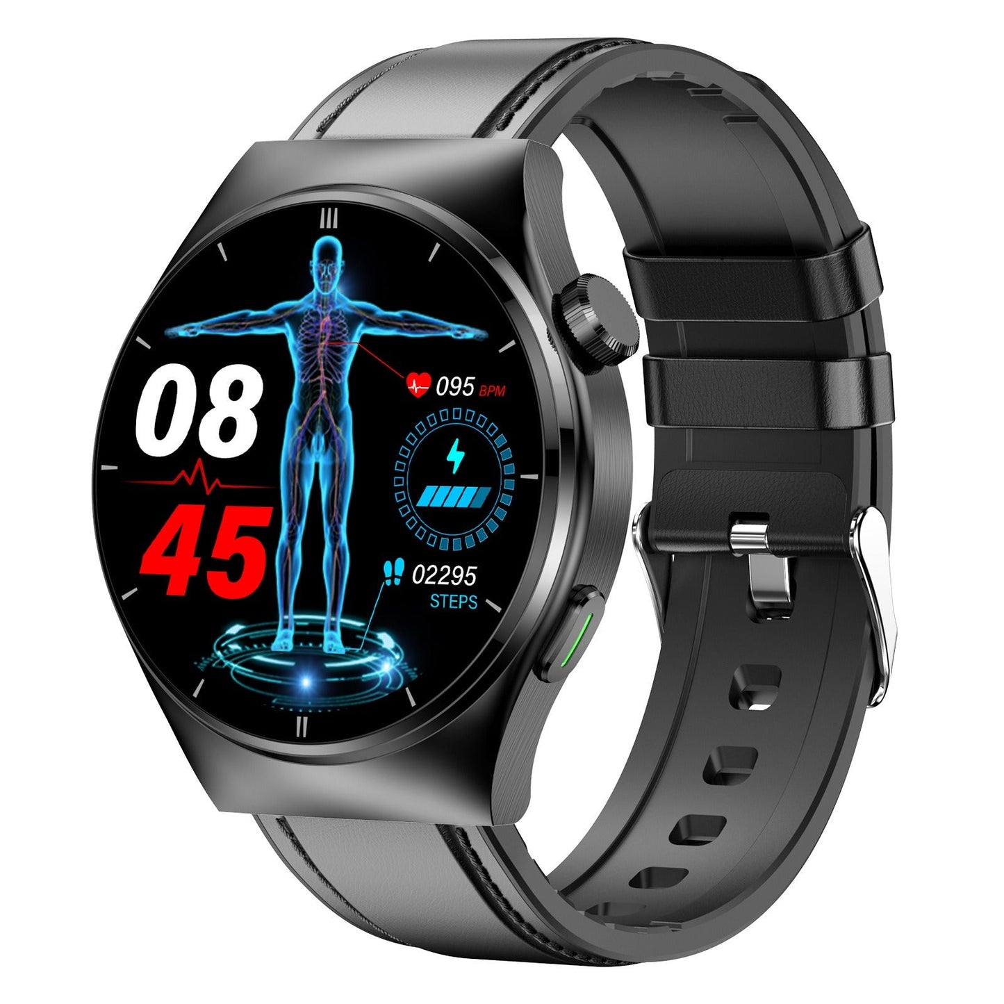 FITAOS F320 Lasertherapie-Smartwatch, Blutzucker, Blutsauerstoff, Harnsäure, Lipidüberwachung 