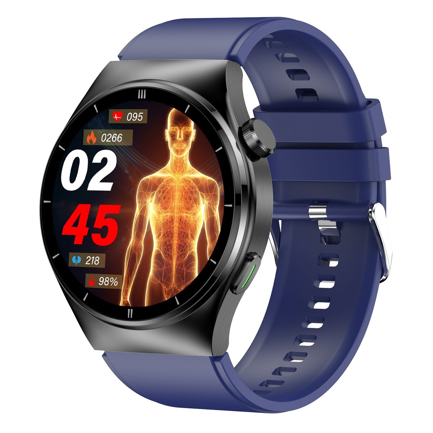 FITAOS F320 Lasertherapie-Smartwatch, Blutzucker, Blutsauerstoff, Harnsäure, Lipidüberwachung 