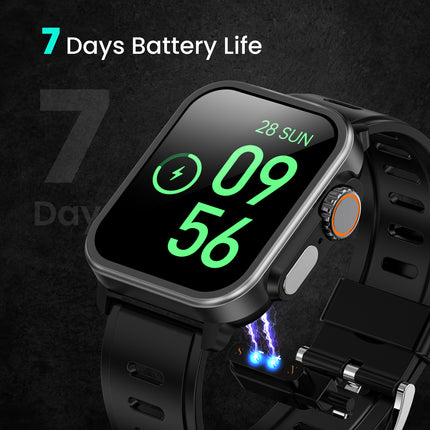 Fitaos VEE EKG/EKG Blutzucker Blutsauerstoff Herzfrequenz Überwachung Sport SmartWatch 