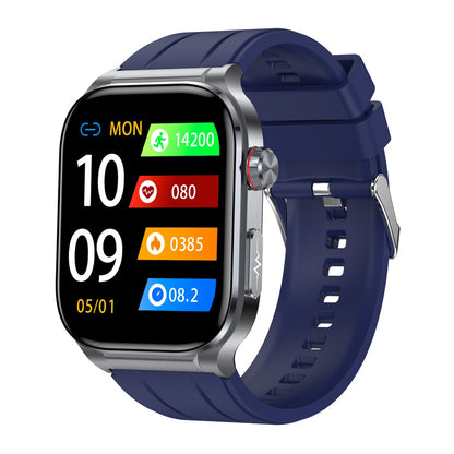 Fitaos Pro 9 High-end Flagship Smartwatch ECG blood glucose Uric acid cholesterol Stress monitoring