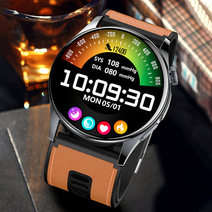 Fitaos Max 6 High-end Flagship Air Pump Blood Pressure ECG Blood Sugar Blood Oxygen Monitoring SmartWatch