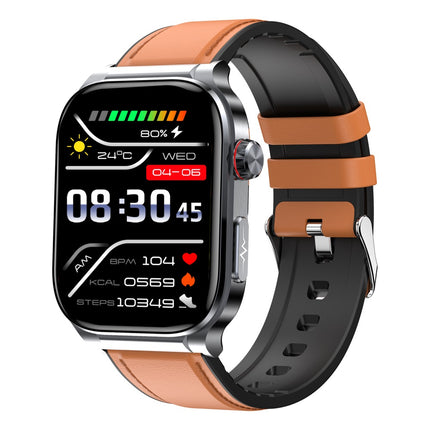 Fitaos Pro 9 High-End Flagship Smartwatch EKG Blutzucker Harnsäure Cholesterin Stressüberwachung