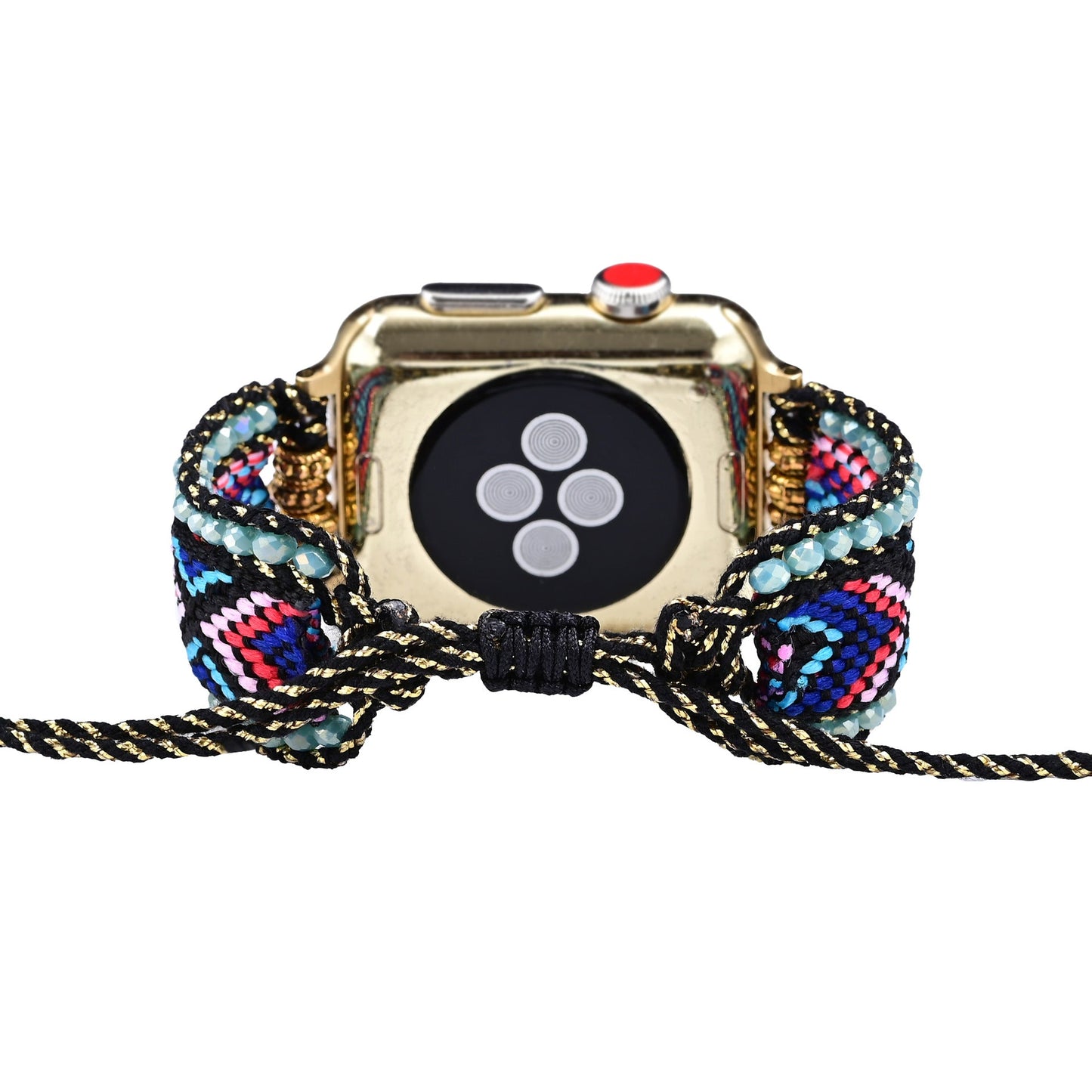 Gewebtes Uhrenarmband aus Nylon im Boho-Stil 