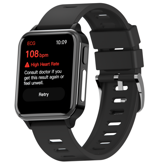 CFDA-zertifizierte Gesundheits-EKG-Smartwatch mit Blutsauerstoff-Herzfrequenzmesser, Schlafüberwachung, Gesundheits-Tracker-Uhr 