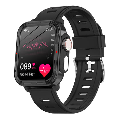 FITAOS VEE PRO Robuste Sport-Smartwatch zur Überwachung der Körperzusammensetzung/EKG/Blutzucker/Blutdruck/Herzfrequenz 