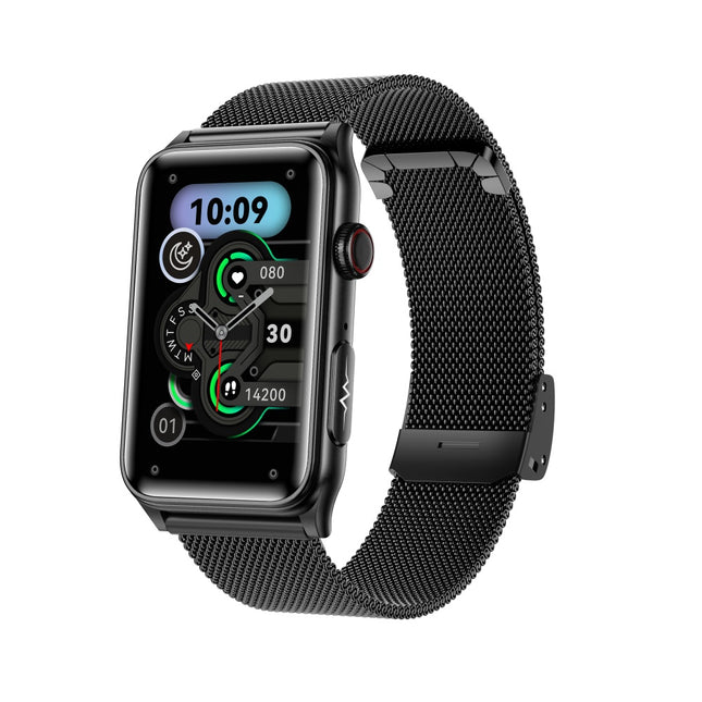 Fitaos H9 EKG Blutzucker Harnsäure Cholesterin Stressüberwachung Smartwatch