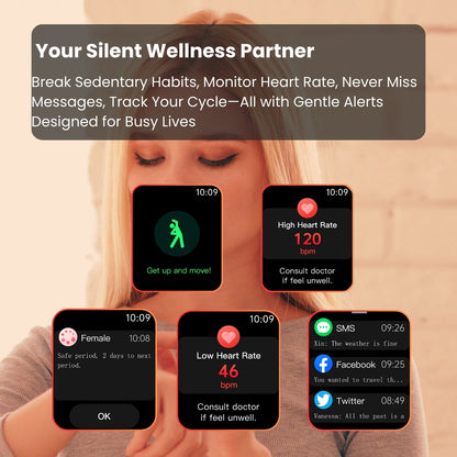 CFDA-zertifizierte Gesundheits-EKG-Smartwatch mit Blutsauerstoff-Herzfrequenzmesser, Schlafüberwachung, Gesundheits-Tracker-Uhr 