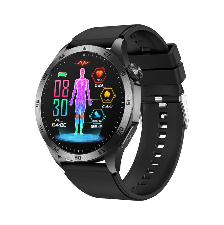 Fitaos pro 4 Intelligente mikrophysikalische Untersuchung Blutzucker-EKG Blutsauerstoffüberwachung Smartwatch 