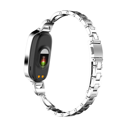 Fitaos Blutzucker Blutdrucküberwachung Luxus Diamant Design Fashion Smartwatch 