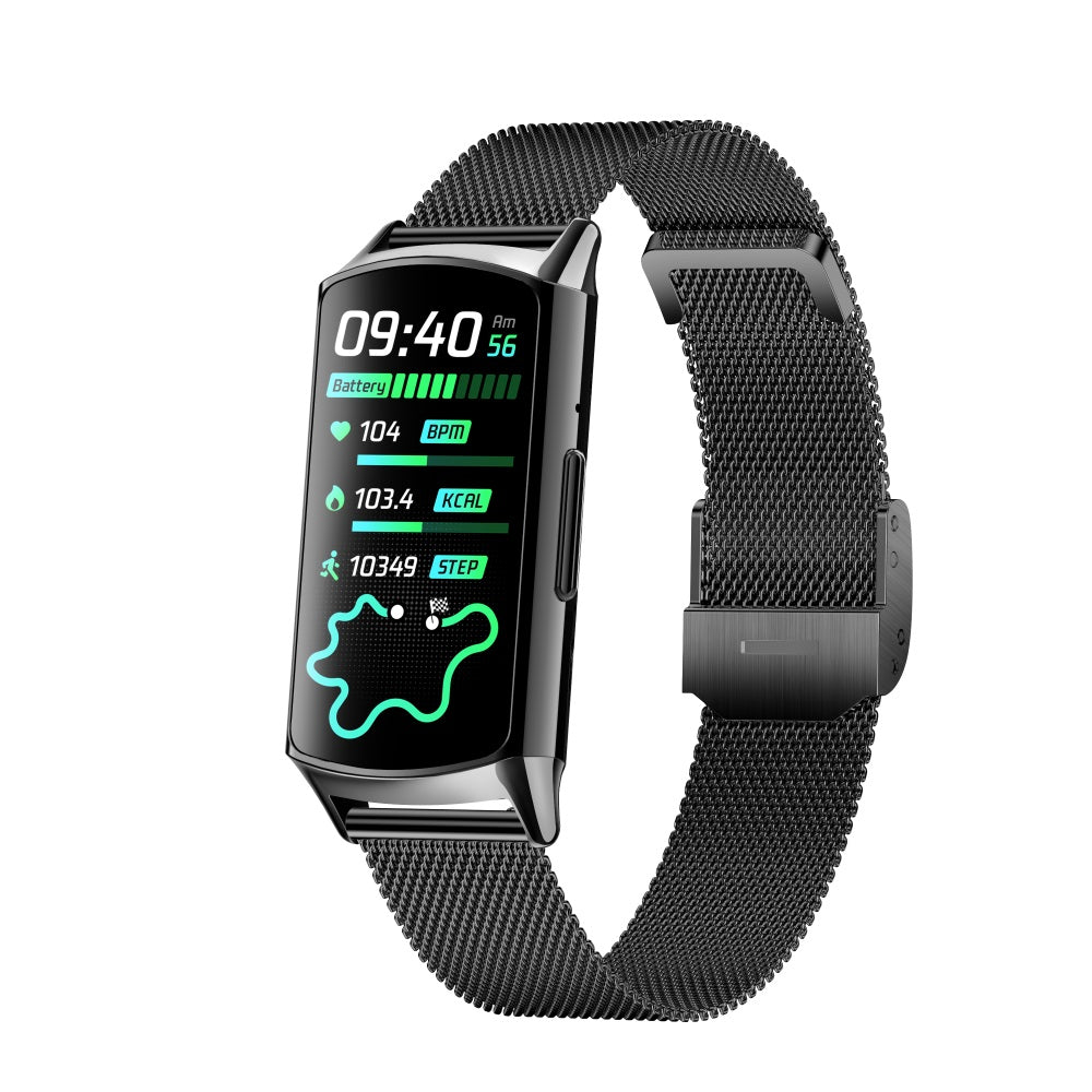 Fitaos AMOLED-BILDSCHIRM BLUT-SAUERSTOFF-BLUTDRUCK-SCHLAFÜBERWACHUNG 100+ SPORTMODI Fitness-Tracker 