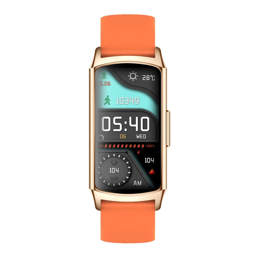 Fitaos AMOLED-BILDSCHIRM BLUT-SAUERSTOFF-BLUTDRUCK-SCHLAFÜBERWACHUNG 100+ SPORTMODI Fitness-Tracker 