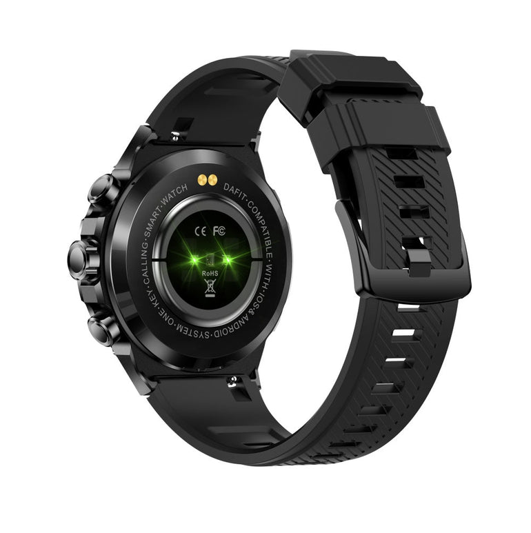 FITAOS HIGH-END AMOLED-Bildschirm Blutsauerstoff Blutdruck Schlafüberwachung 150+ SPORT-Modi SMARTWATCH