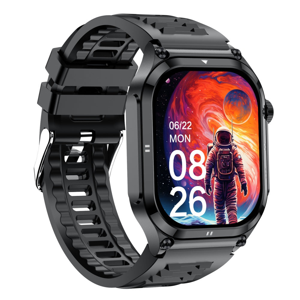 Fitaos H9 EKG Blutzucker Harnsäure Cholesterin Stressüberwachung Smartwatch