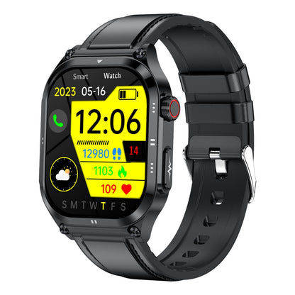 Fitaos H9 EKG Blutzucker Harnsäure Cholesterin Stressüberwachung Smartwatch