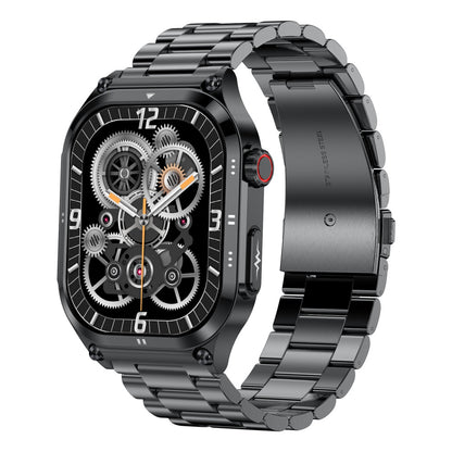 Fitaos H9 EKG Blutzucker Harnsäure Cholesterin Stressüberwachung Smartwatch