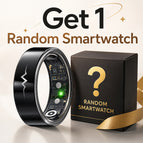 Ring + Charging case + Random smartwatch / 7 / Black