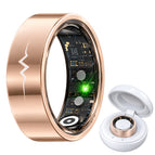 Ring + Charging case / 7 / Gold
