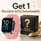 VEE +Random ECG smartwatch / Rosa Silikon