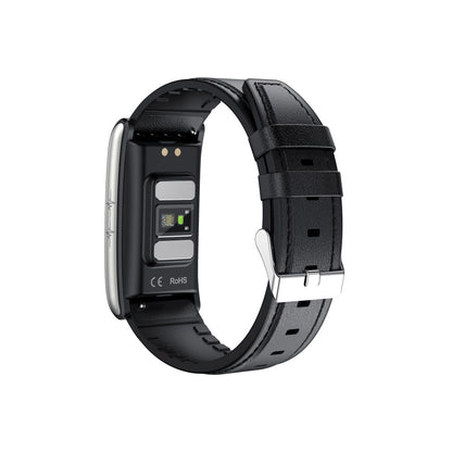 FITAOS Smart Armband 3-Kanal-EKG Blutdruck Blutsauerstoff Blutzucker Schlaferkennung