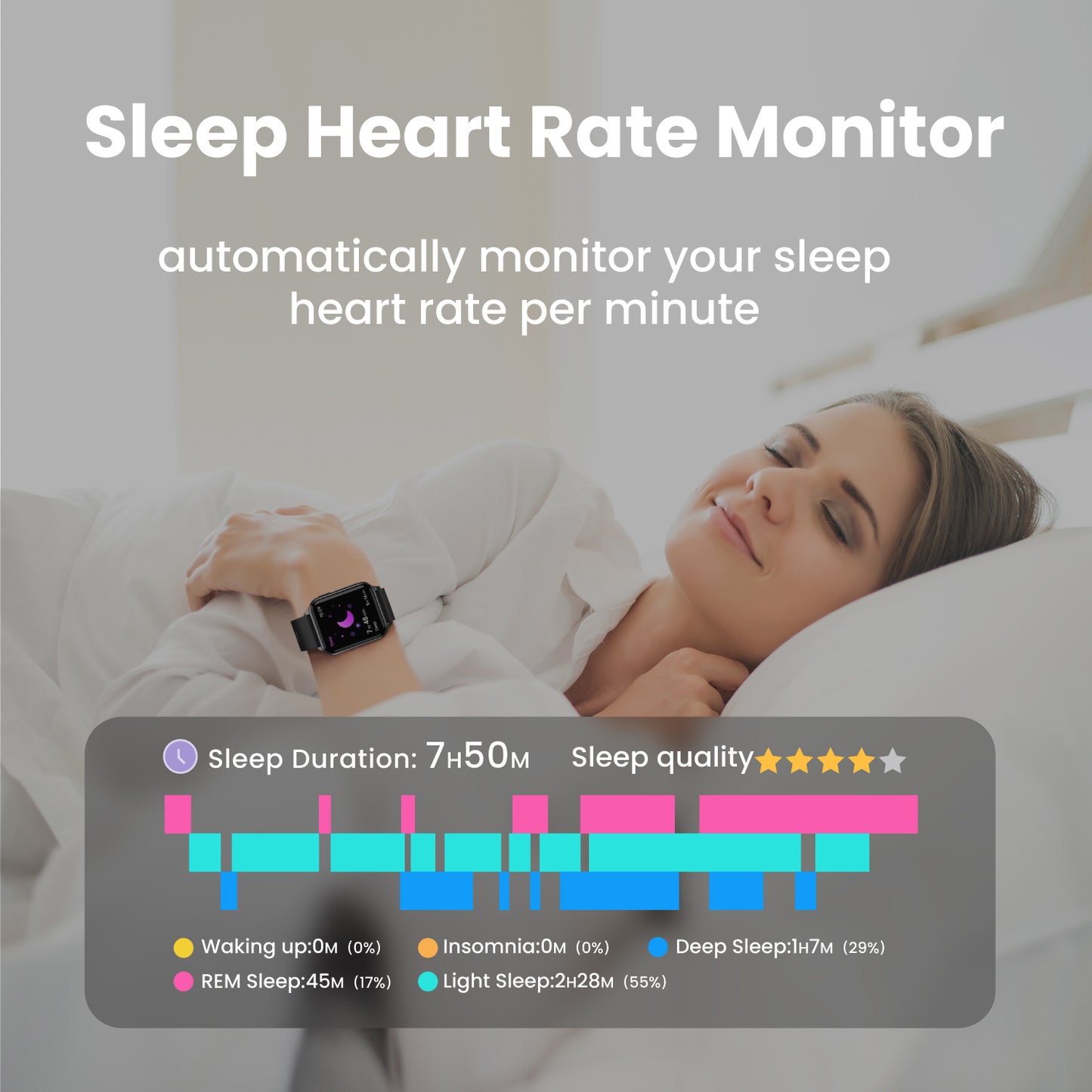 CFDA-zertifizierte Gesundheits-EKG-Smartwatch mit Blutsauerstoff-Herzfrequenzmesser, Schlafüberwachung, Gesundheits-Tracker-Uhr 